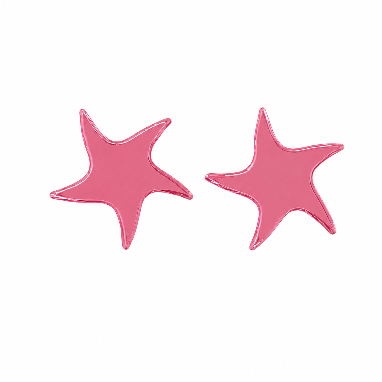 Estrella de mar rosa