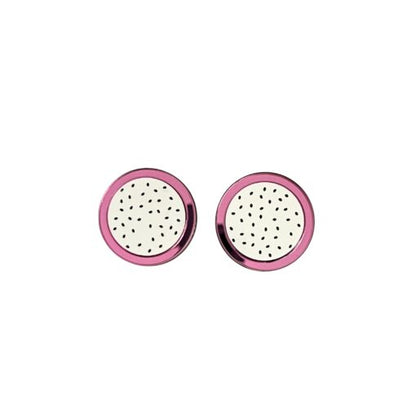 Pendientes de metacrilato PITAYA hechos a mano