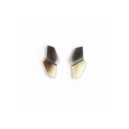 Pendientes Metacrilato Crystal Gold