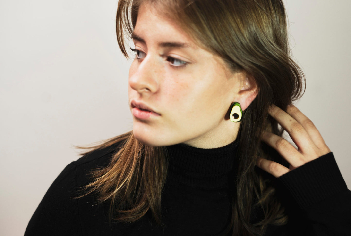 Pendientes Metacrilato Mini Aguacates