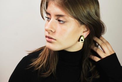 Pendientes Metacrilato Mini Aguacates