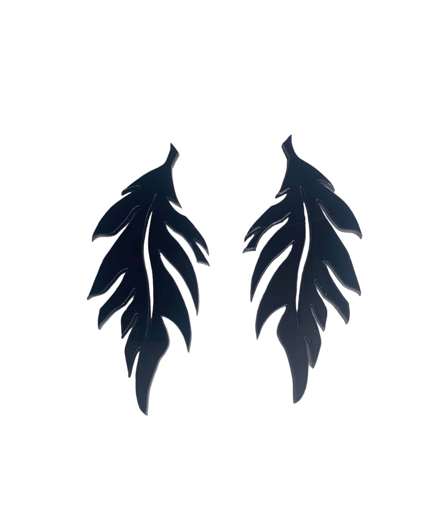 AMARANTHA Pendientes Metacrilato Black