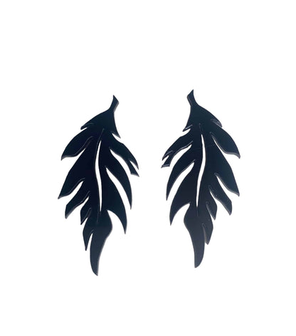 AMARANTHA Pendientes Metacrilato Black