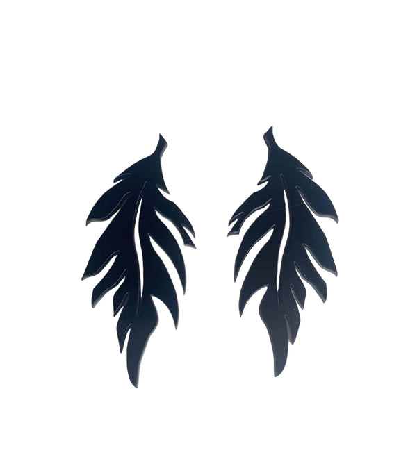 AMARANTHA Pendientes Metacrilato Black