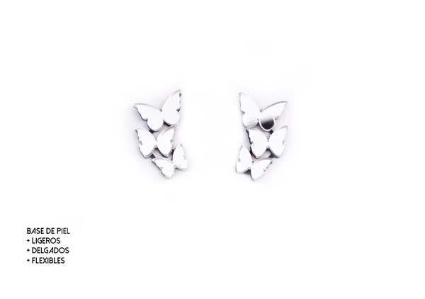 ADALIA Pendientes Metacrilato Mariposas